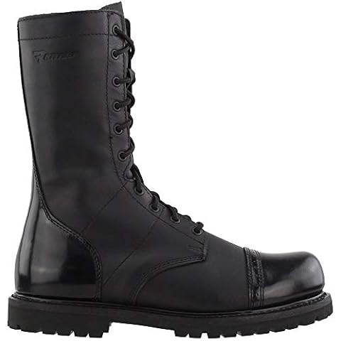 Bates mens 11" Paratrooper Side Zip Boot, Black, 10.5 US Cover
