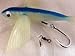 ONE (1) 8" Blue / Glow Flying Fish TUNA Lure - Rigged