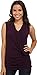 Michael Stars Women's Sleeveless Draped Front Top