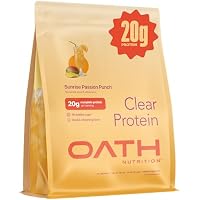 18-Serving Oath Nutrition 20g Clear Whey Isolate Protein Powder (Sunrise Punch)