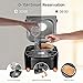 2LB 19-in-1 Bread Maker Machine | Automatic Dough Maker with 3 Crust Colors, Nonstick Ceramic Pot | Compact Bread Baking Machine for Gluten-Free, Cake, Jam & More (1LB/1.5LB/2LB)