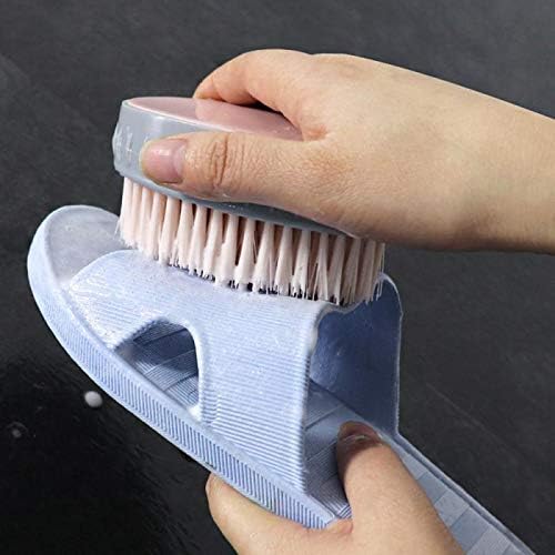 Multifunctional Oval All-Round Decontamination Descaling Ash Removal Floor Cleaning Resilience Shoe Brush Household Products