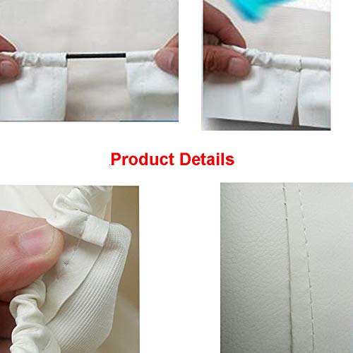 Comily Plus+ 16 Inch universeel PVC Reservewiel Wielafdekking Waterdichte Stofdichte Protector-Effen Wit (16"voor diameter 30"-31.2") - Image 3