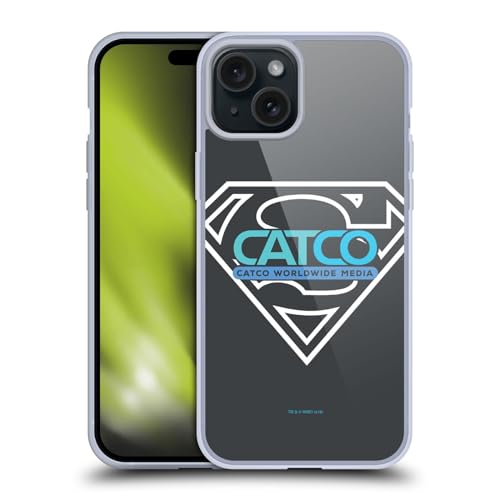 Funda Supergirl TV Series evita arañazos en iPhone 15 Plus con gel suave y cómodo