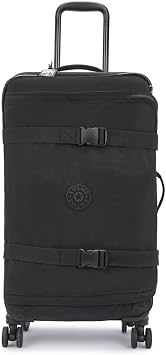 Kipling SPONTANEOUS M Medium wheeled luggage, Upright, Black Noir Black