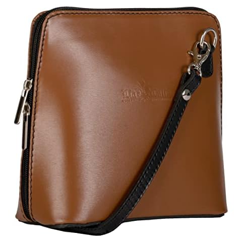 LiaTalia Stylish Genuine Italian Leather Small Crossbody Bag Cover