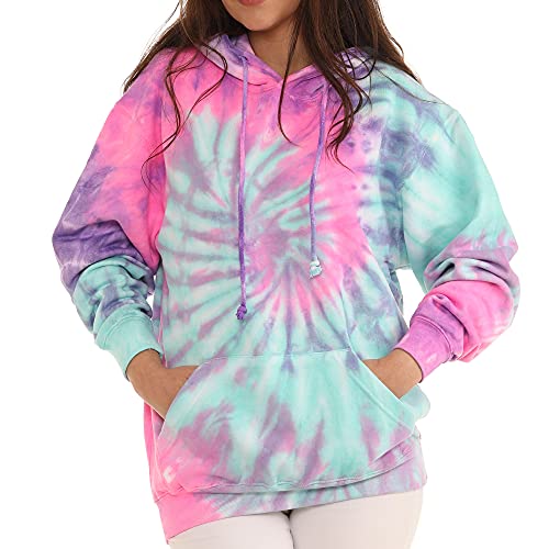 Pure Essence Tie Dye Sweatpants, Long Sleeve T-Shirts, Hoodies, and Crew Neck Sweatshirts (Sizes S, M, L, XL).