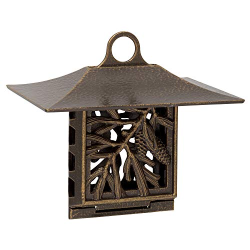 Whitehall Products Pinecone Suet Feeder, French Bronze