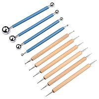 Algopix Similar Product 8 - Meuxan 10 Piece Dotting Tools Ball