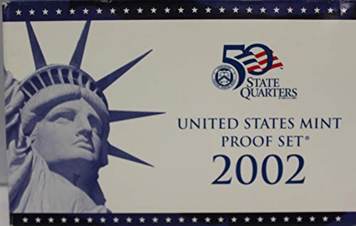 2002 S Us Mint Proof Set Original Government Packaging #TOP5