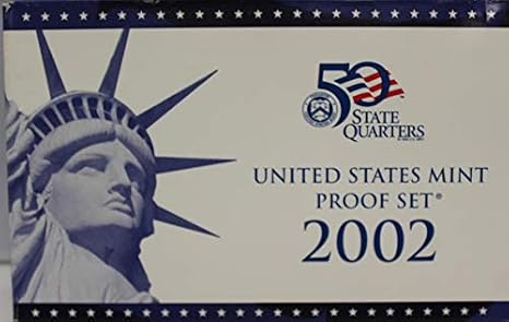 2002 S US Mint Proof Set Original Government Packaging