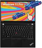 Lenovo ThinkPad T14 Gen2 Pantalla Táctil Portátil, Windows 11 Pro Laptop, Core i5-1145G7(2.6-4.4GHz, 4Core), 14' FHD 1920...