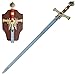 Medieval Warrior King Solomon Great Sword (Red)