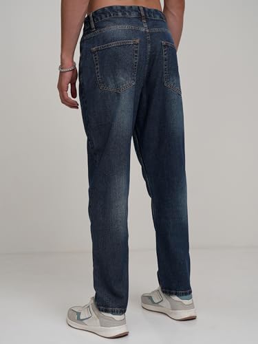 Image of Highlander Men's Jeans | Dad Fit | 100% Cotton | Classic & Comfortable Denim for Everyday Casual Wear