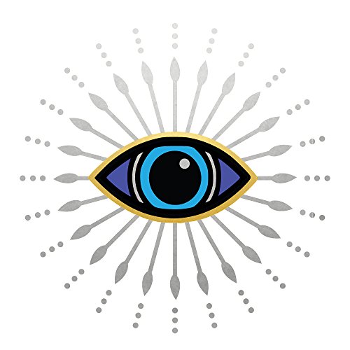 EVIL EYE Flash Tattoos variety set of 25 metallic waterproof temporary tattoos, Flash tat, festival tattoo, boho tattoo, foil tattoo, metallic tattoo