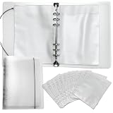 bath&bath アクリルスタンド ケース 収納 持ち運び 大きめ A5 専用ファイル 12ファイル付き フタ付きポケット