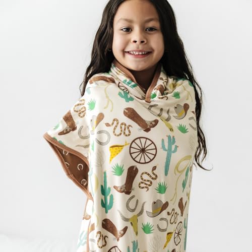 Image of Little Sleepies Cloud Blanket, 50 inch x 50 inch, Large, Caramel Ready to Rodeo