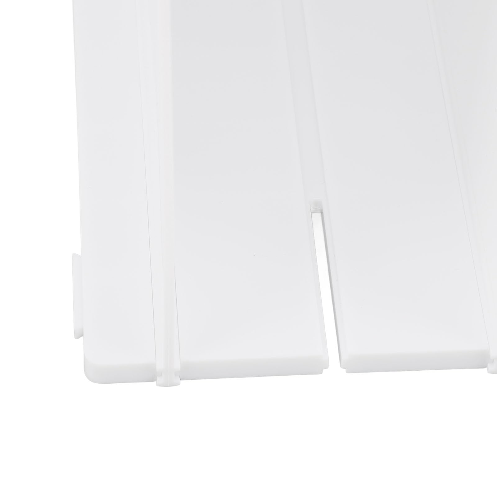 Organisateur de séparation d'étagère pour Placard |Outil Facile – Moins d'assemblage maintient Les Sacs à Main/Livres Droits |Séparateur d'étagère en ABS Solide pour Cuisine et (5 Planches de