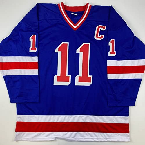 Mark Messier Autographed Jersey