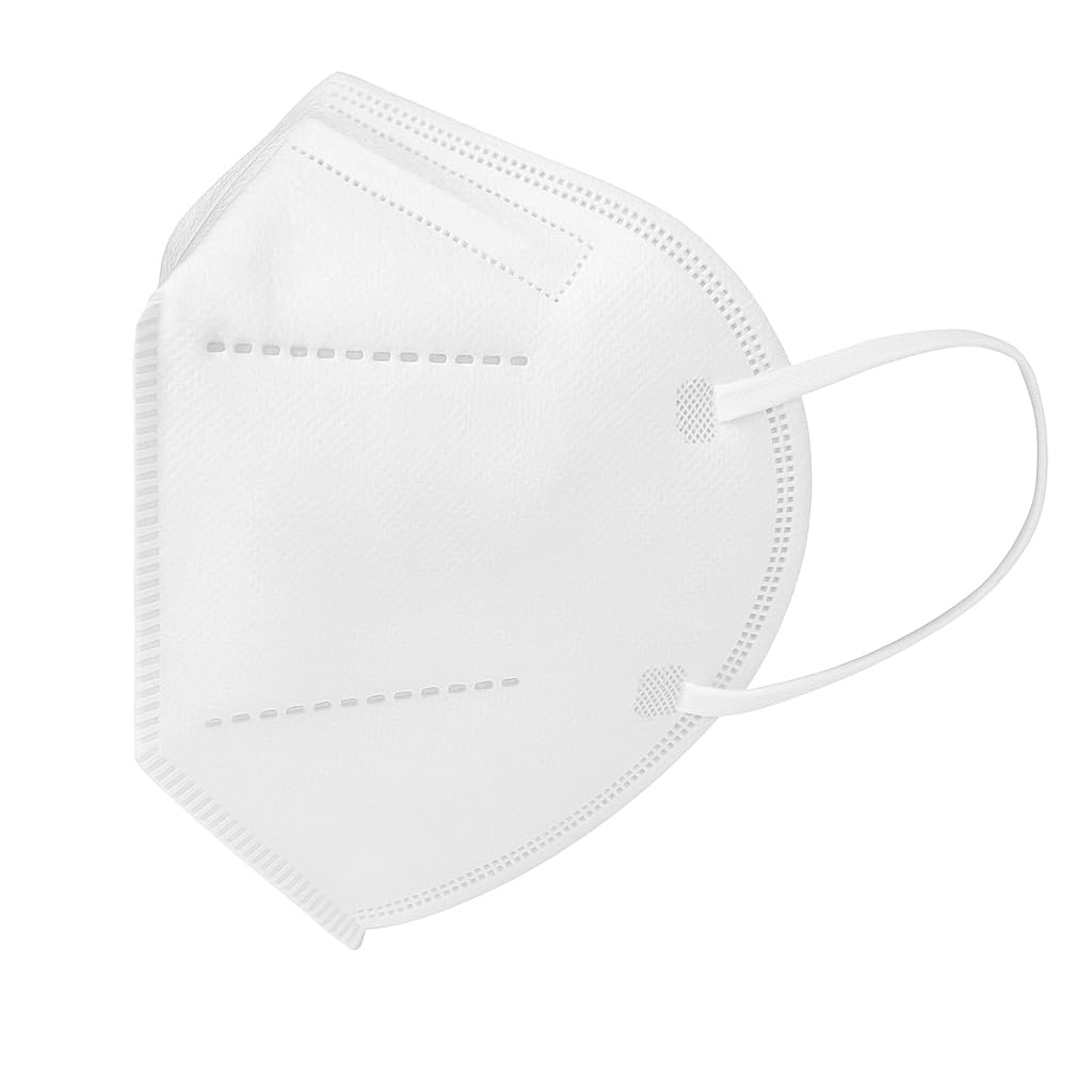 HaseMed FFP2 NR Atemschutzmasken ohne Ventil, Weiß – Einwegmasken mit Ohrschlaufen, latexfrei & ergonomische Passform – hygienisch verpackt