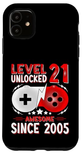 Level 21 Unlocked Birthday 21 Years Old Gifts 21st Birthday �X�}�z�P�[�X iPhone 11 �p
