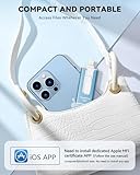 SUDEHO USB Stick 256GB for iPhone, MFi Certified Lightning Memory Stick Stable Data Transfer, 4-in-1 Flash Drive for iPhone/iPad/Android/PC, Easily Back Up and Save Files, AshBlue - Image 7