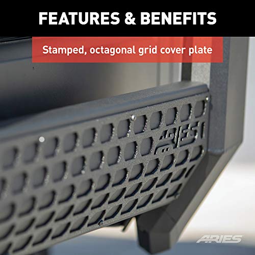 Aries 2162000 Advantedge Black Aluminum Truck Bull Bar, Select Toyota Tundra #TOP7