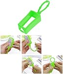 Kare & Kind 7X Silicone Hand Sanitizer Protection Cases (Empty) - Supports doux pour 30ML Bouteilles - Livré avec des boucles réglables pour les sacs à dos, porte-clés - Utilisation pour les voyages, à la maison