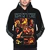 TEUIPASTE Men's Rock Band Hoodies 3D Print Long Sleeve Pullover Sweatshirt Cool Graphic Hoodie With Pockets Multicolor L #1