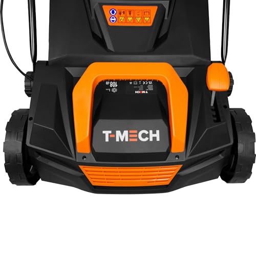 Kunstrasen Staubsauger Gras Bürste Rechen Reinigung Sauger Elektrisch 12m Stromkabel Blatt Zweig Selbstfahrend 380mm 50L Auffangbeutel 5 einstellbare Höhen 12,2kg Leichtgewichtig 3500 U/Min 1800W