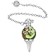 SUNYIK Sea Sediment Jasper Stone Point Healing Dowsing Reiki Chakra Pendulum