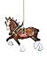 Kurt Adler 4.75" Budweiser Clydesdale Horse Molded Ornament Standard