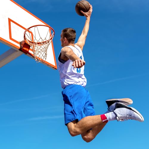 Profectors Men's Athletic Shorts with Pockets and Elastic Waistband Quick Dry Activewear Workout Shorts for Men - Image 5