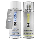 setra 315 Vernice di qualità OEM MG PRIME Vernice per auto Kit bombolette spray 2K per Setra EVO EVO 4428 Silberstein Metallic Bomboletta a spruzzo vernice di base 2 componenti vernice trasparente