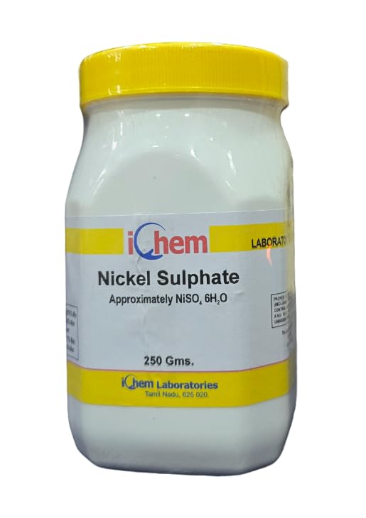 ICHEM Nickel Sulphate L.R (250GM) Assay 98% Min-image-44