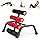 Mini Inversion Table with Rollers, Back Extension Machine for Back Pain Relief, Easy to Assemble & 297LBS Weight Capacity, Spinal Decompression Table for Home Gym