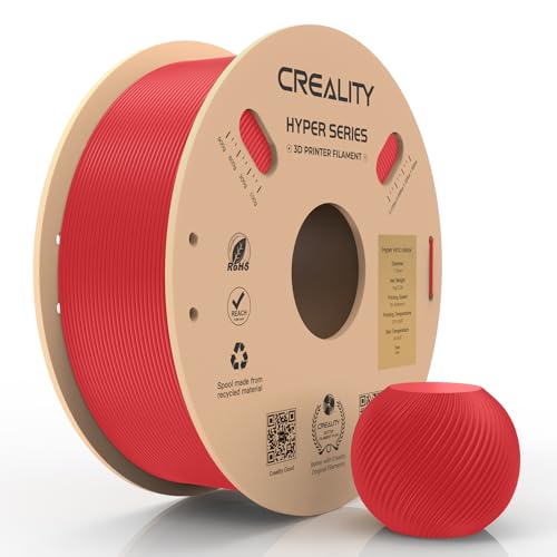 Creality PETG Filament, Hyper PETG 1.75 mm: for High Speed 3D Printer with 30-600 mm/s, Dimensional Accuracy +/- 0.02 Ca