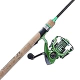 Sougayilang Fishing Rod Reel Combos, Protable Light Weight Carbon Fiber Travel Fishing Poles with Spinning Reels for Bass-5PC-6.9FT