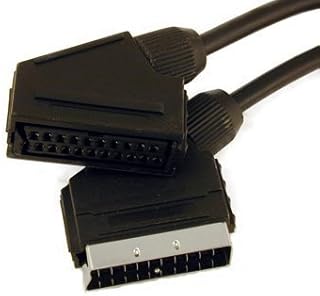 Scart Plug To Socket Extension Cable 1.5m