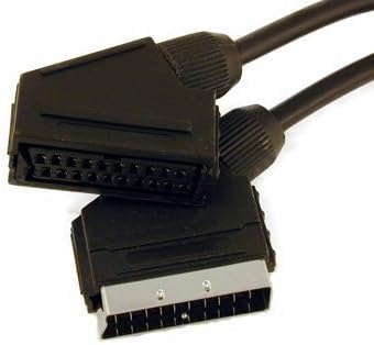 Scart Plug To Socket Extension Cable 1.5m