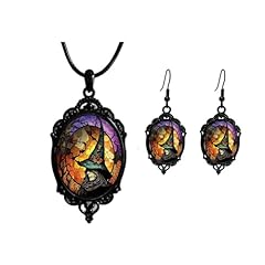 C1:Witch Earrings Necklace