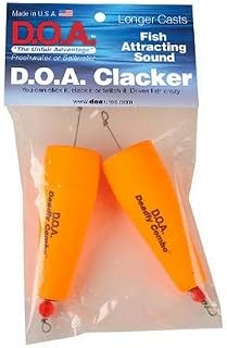 DOA Popper Clacker Pre-Rigged and Ready to Fish 2 Per Pack 62999