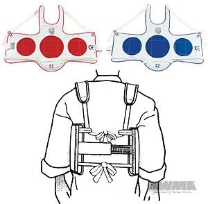 ProForce TaeKwonDo Reversible Chestguard - Large - Gi Size 4
