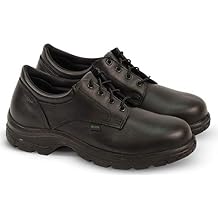 Thorogood Soft Streets Plain Toe Oxford Work Shoes for Men - Premium Leather with Comfort Insole and Slip-Resistant Outsole; Berry Compliant and Postal Certified