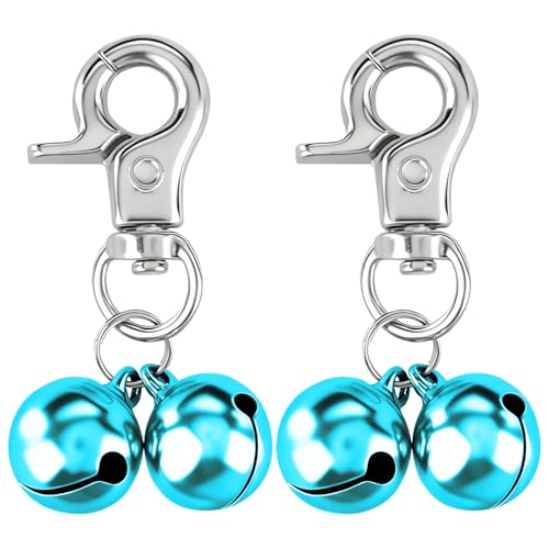 EXPAWLORER Cat Bell - Pet Collar Accessories Bells for Cats Dogs 2 Pack