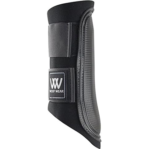 Woof Wear Club Brushing Boot-Black, Medium Cover