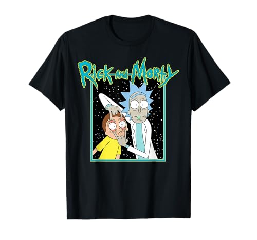 Rick and Morty Space Look Morty Adult Cartoon Fashion T-Shirt
