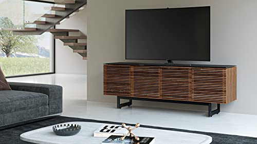 Bdi Corridor 8179 Quad-Width Tall Media Cabinet, Natural Walnut #TOP4