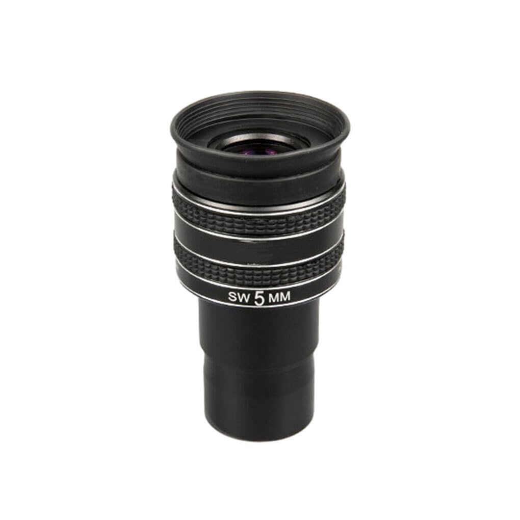 Oculaire de télescope astronomique avec Vue Angle - Degré planétaire Portable et Convivial Clair Facile à, 5MM