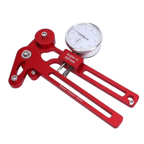 Pyltha Misuratore Tensione Raggi per Bici, Strumento Alluminio Robusto e Preciso - Garantisce Allineamento Perfetto e Durata per Riparazioni e Manutenzione Ciclistica